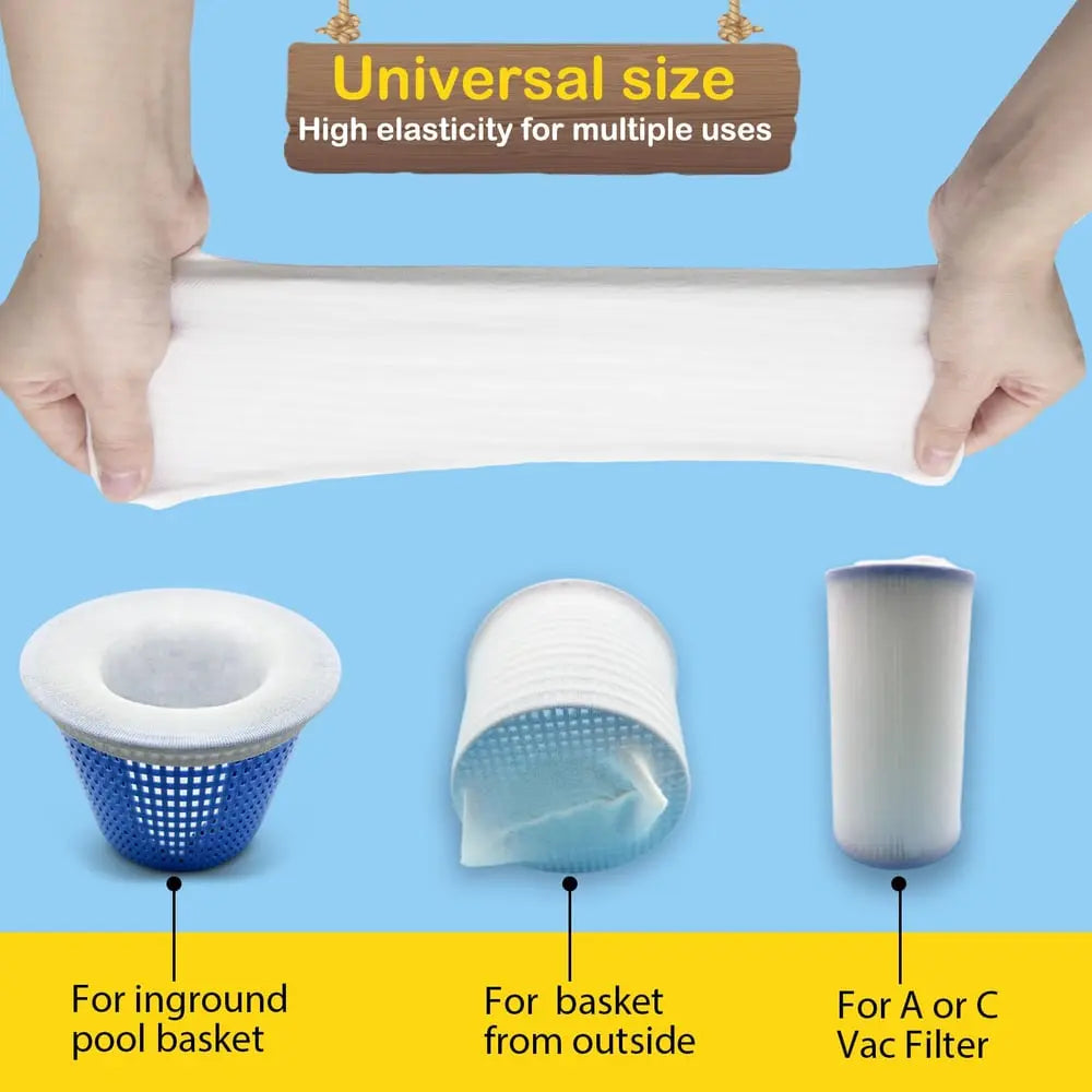 BowLift | Pool filter socks – Universal fit & effective pRedection against clogging