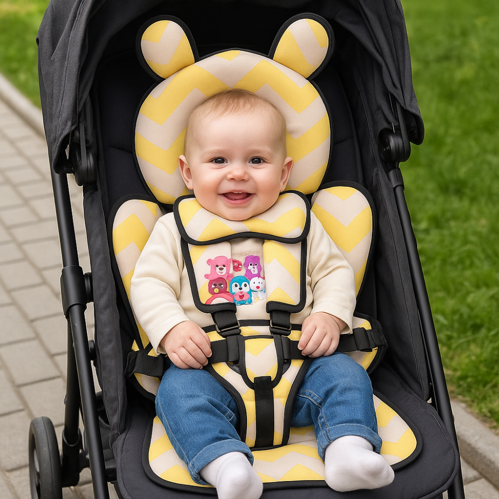 BowLift | Portable Baby Travel Seat Harness Lightweight Foldable Safety Chair