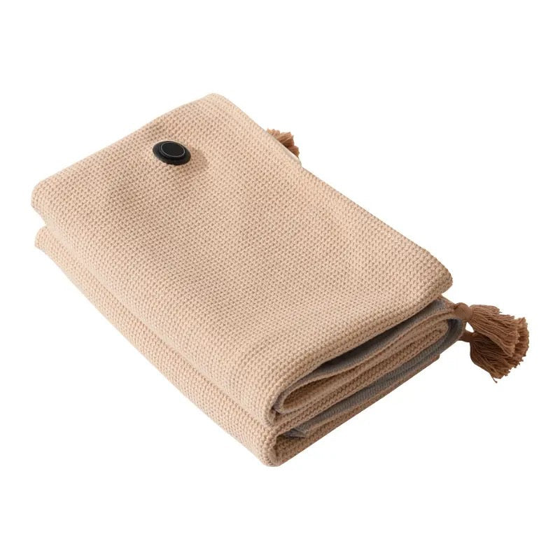 BowLift | CozyWarm USB Heated Blanket – Portable Electric Throw with 3 Heat Settings & Soft Fleece Fabric