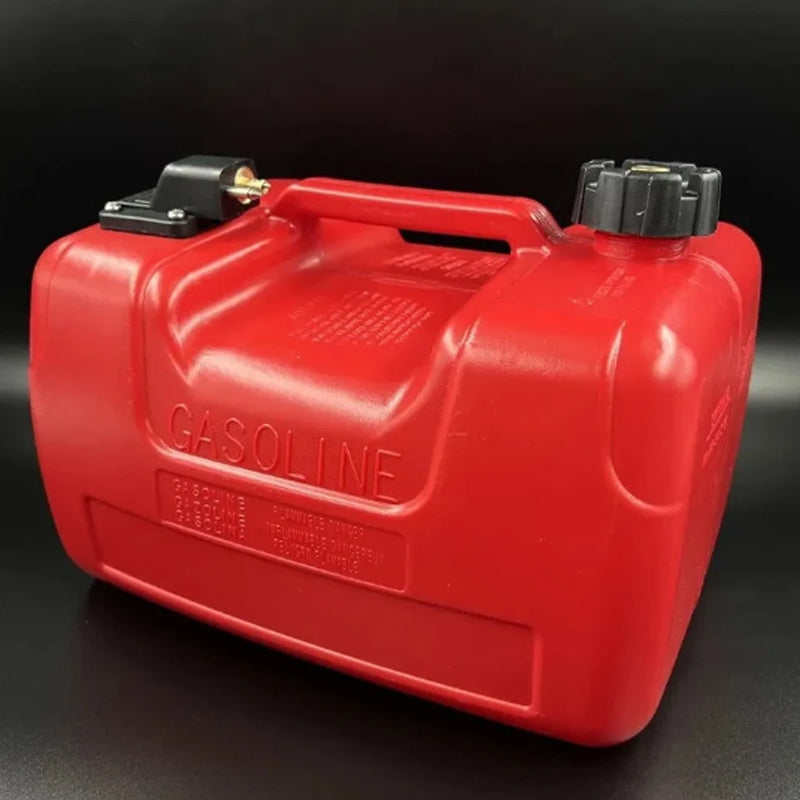 BowLift | 12L Boat Outboard Portable Fuel Tank Oil Box With Yamaha Connector Fuel Hose For Boats Yacht Engine