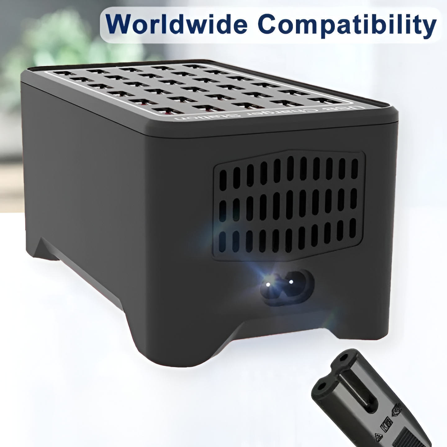 BowLift | PowerPort Pro – Universal Multi-USB Charging Station with 30 Ports (150W Output)