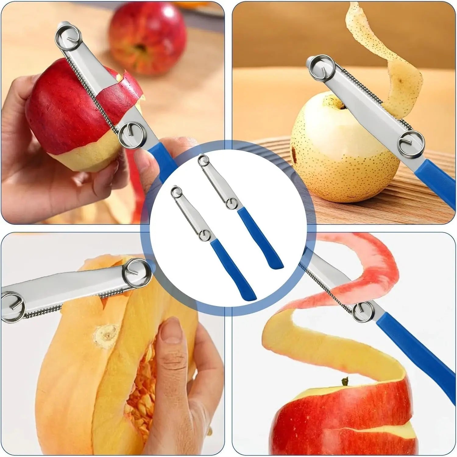 BowLift | Practical Kitchen Set 3-in-1 – Peeler, Spiral Cutter & Citrus Juicer in one