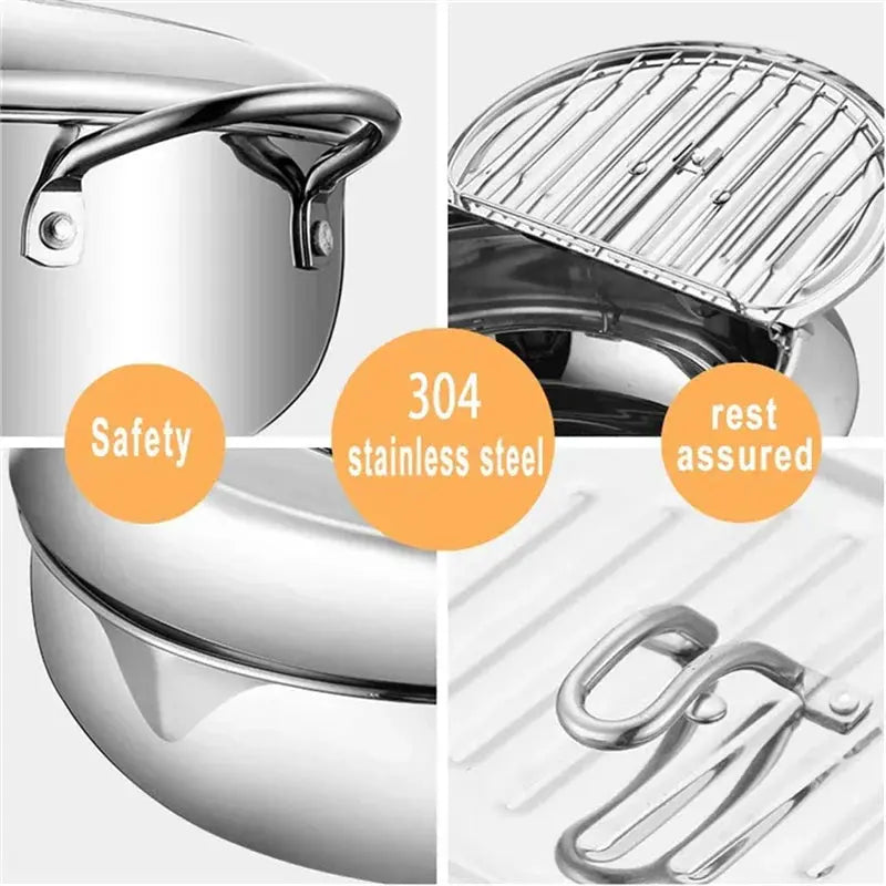BowLift | Precision Stainless Steel Fryer – Perfect, Crispy Results