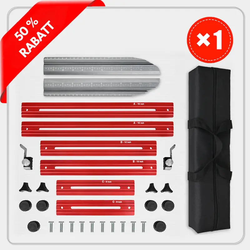 BowLift | Precise Stair Measuring Tool — Adjustable Aluminum Angle Template