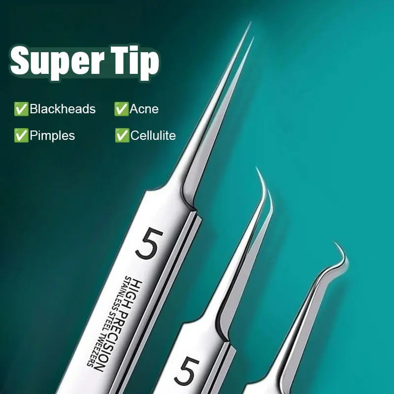 BowLift | Precision Tweezer Set – Acknowledge tools made of stainless steel for flawless skin