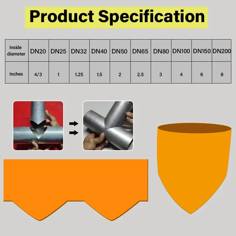BowLift | Precision template for accurate pipe saddle cuts