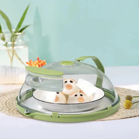 BowLift | Handy Microwave Cover | Locks in Moisture, Safe Handle & Versatile for Home, Dorms, and Apartments