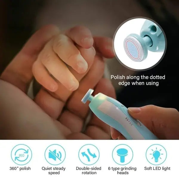 BowLift | Premium LED Nail Trimmer for Babies – Gentle & Handy for Parents