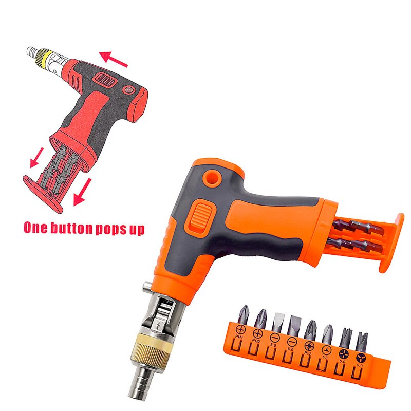 BowLift | Premium Ratchet DIY Friendly Screwdriver Set