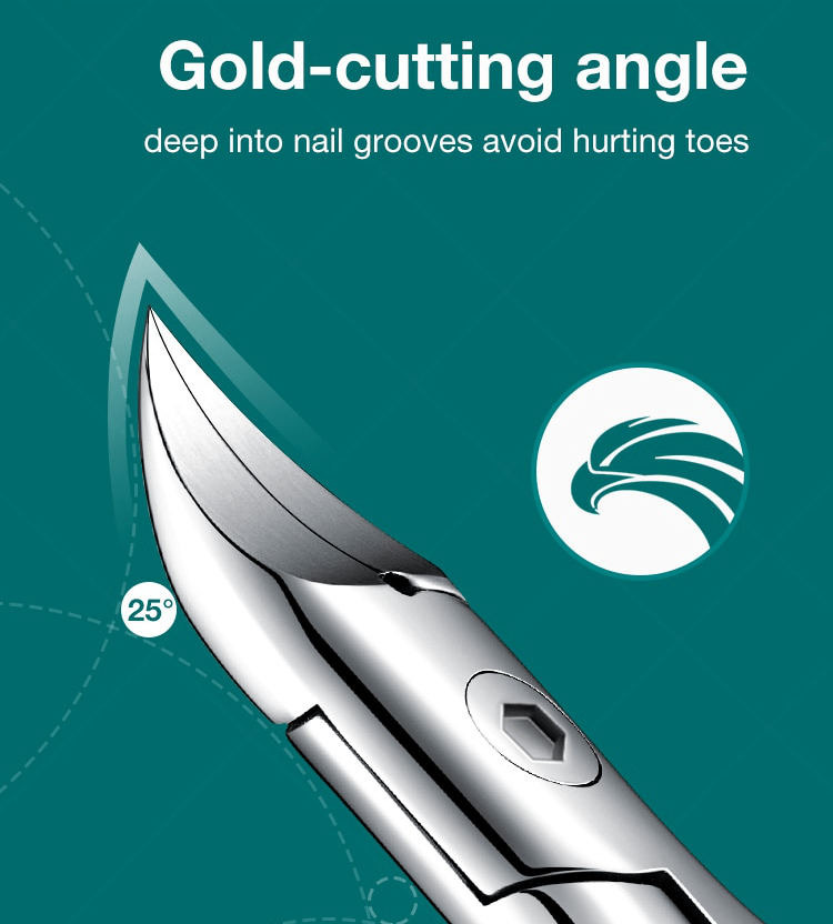 BowLift | Ergonomic Stainless Steel Nail Clipper