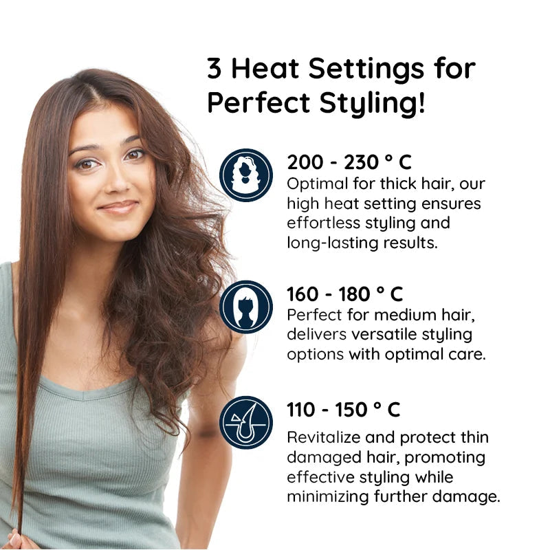 BowLift | Professional 2 in 1 Rotating Iron Hair Brush