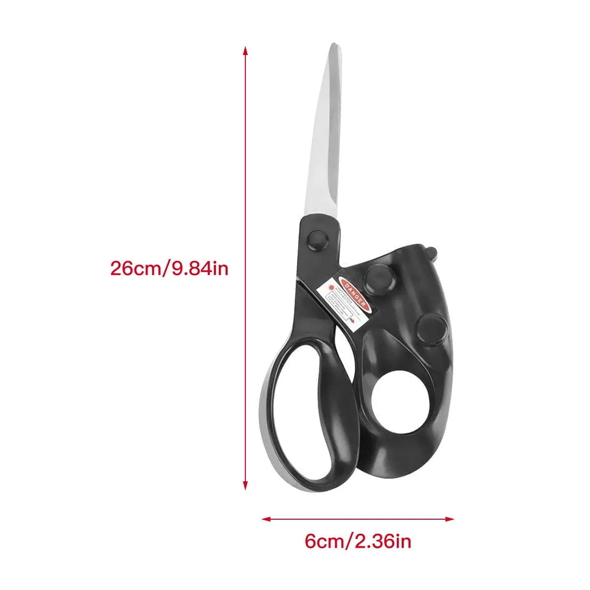 BowLift | Professional Scissors with Laser Guidance – Precision Scissors for Fabric, Paper & Cardboard