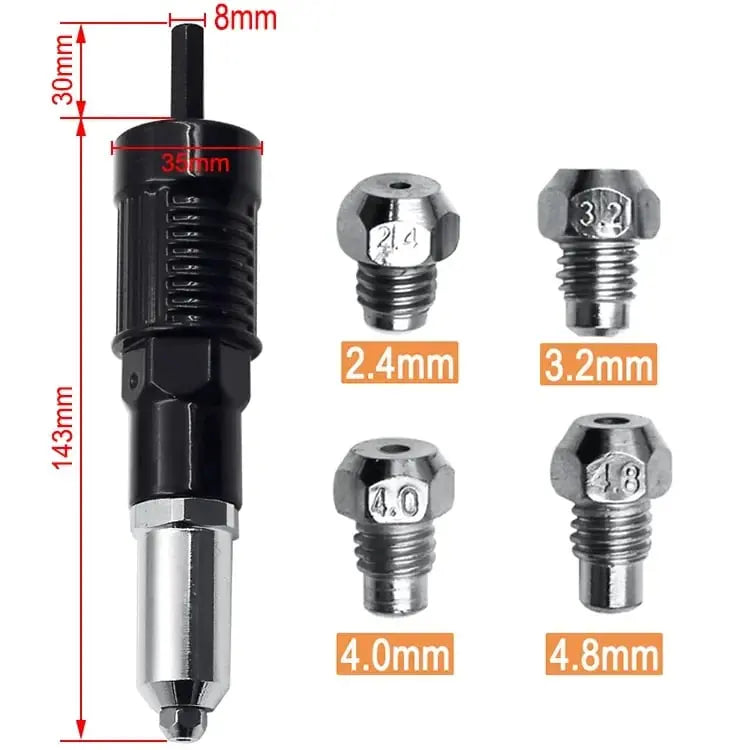 BowLift | Professional Stapler Adapter Kit with 4 Different Nozzles
