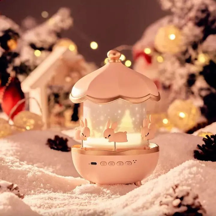 BowLift | Projector night lamp with 12 motifs & Bluetooth – For magical light moments