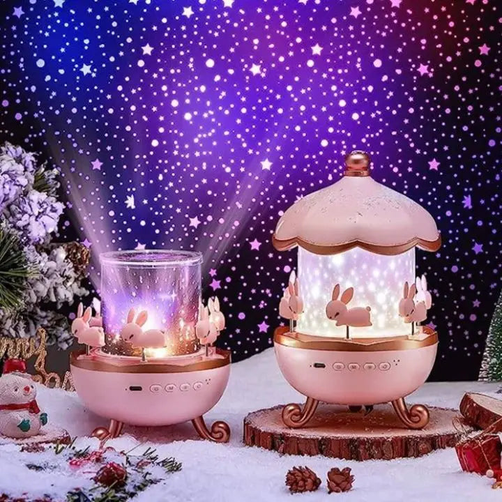 BowLift | Projector night lamp with 12 motifs & Bluetooth – For magical light moments
