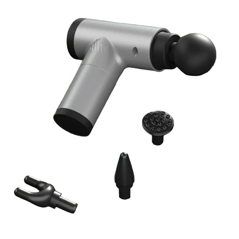 BowLift | Compact fascia gun with 6 settings & 4 massage heads