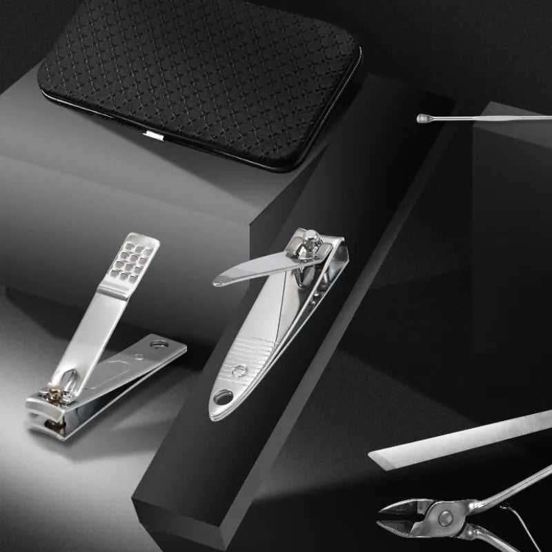 BowLift | LuxeTools 19-Piece Professional Stainless Steel Manicure & Pedicure Set