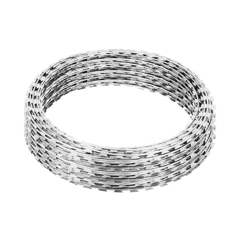 BowLift | Stainless Steel Blade Barbed Rope, Fence Anti-Theft Anti-Climbing Thorns Anti-Theft Thorns
