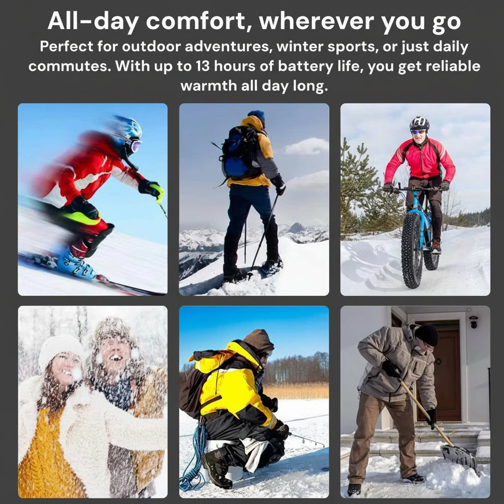 BowLift | Rechargeable Heated Insoles UK – Best Thermal Shoe Inserts for Boots, Work Boots & Everyday Winter Comfort