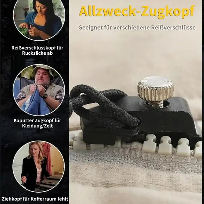 BowLift | Zipper Slider Repair Kit – Universal & Durable Made of Metal