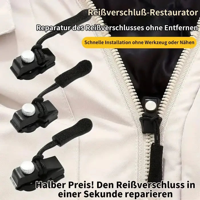 BowLift | Zipper Slider Repair Kit – Universal & Durable Made of Metal