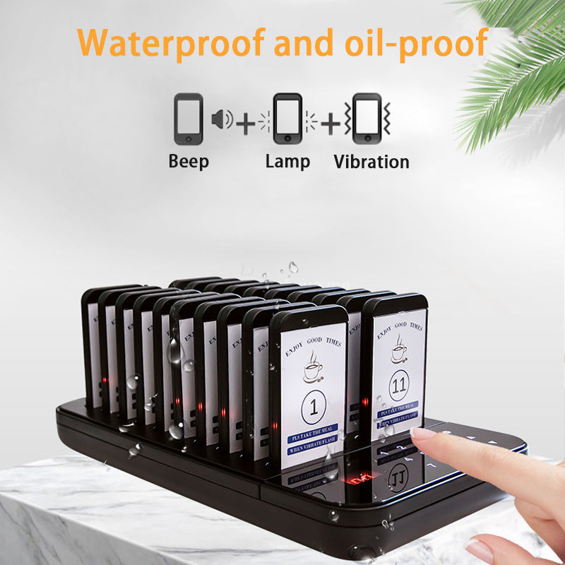 BowLift | Wireless Meal Pickup Device, Vibration Meal Pickup Device, Restaurant Milk Tea Shop Queue Calling Device, Meal Pickup Device