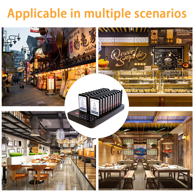 BowLift | Wireless Meal Pickup Device, Vibration Meal Pickup Device, Restaurant Milk Tea Shop Queue Calling Device, Meal Pickup Device