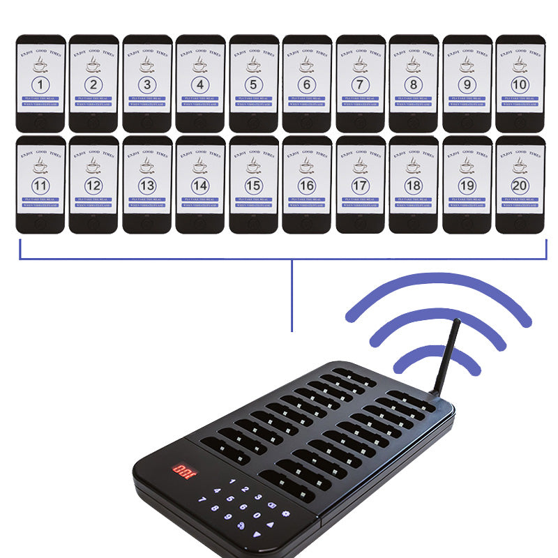 BowLift | Wireless Meal Pickup Device, Vibration Meal Pickup Device, Restaurant Milk Tea Shop Queue Calling Device, Meal Pickup Device