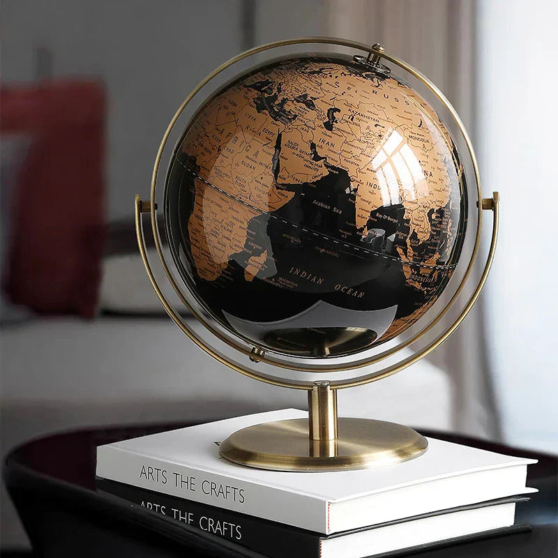 BowLift | RetroWorld | Historical Globe Map for Home and Office