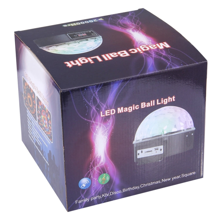 BowLift | Digital LED RGB Crystal Magic Ball Stage Effect Light, DMX Party Disco DJ Bar Colored Pattern Lighting