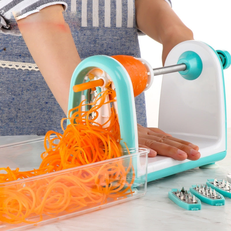 BowLift | Slice Pro Manual Easy Vegetable Multi Blades Fruit Slicer