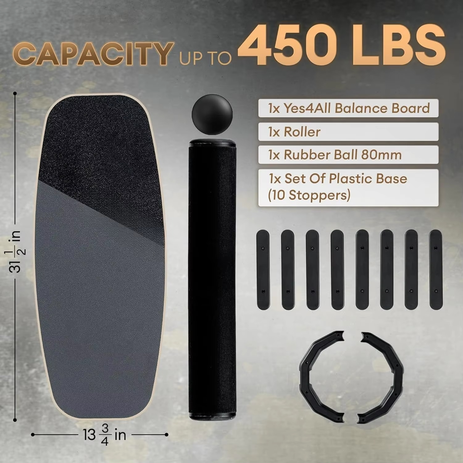 BowLift | 2-in-1 Balance Boards Set, 9 Adjustable Modes Surf Trainer – Innovative Balance Training Solution