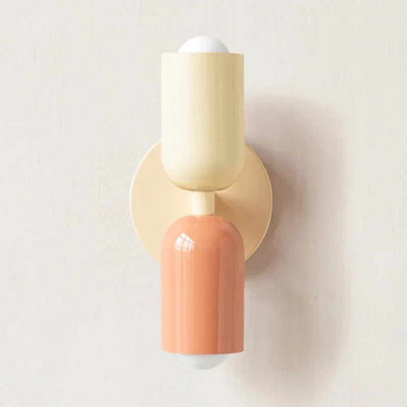 BowLift | Nordic LED Wall Lamp Modern Minimalist Cream Double Head Lights For Living Room Bedroom Besides Study Indoor Decoration Fixture