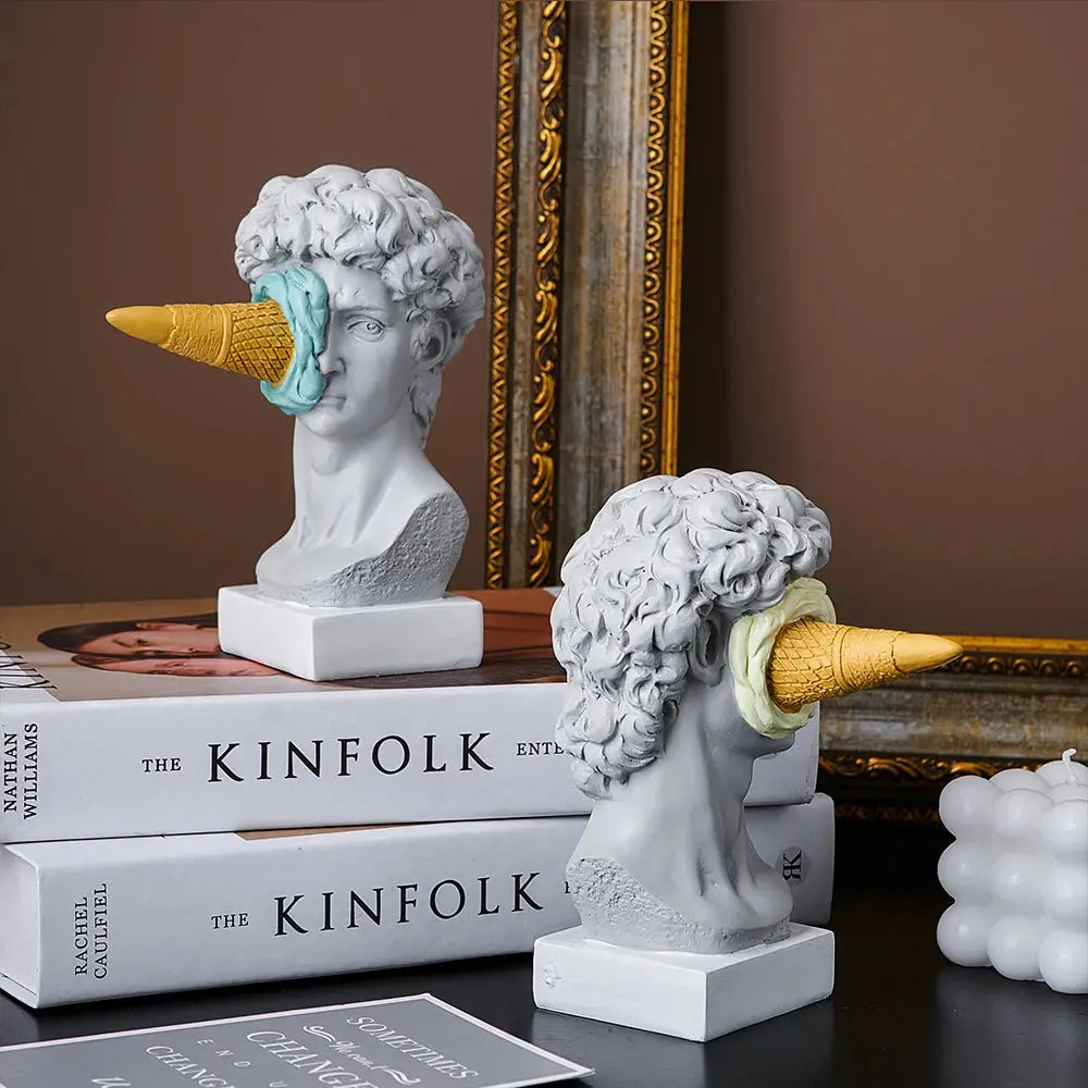 BowLift | David Statue Ice Cream Edition: Gourmet and Elegant Art