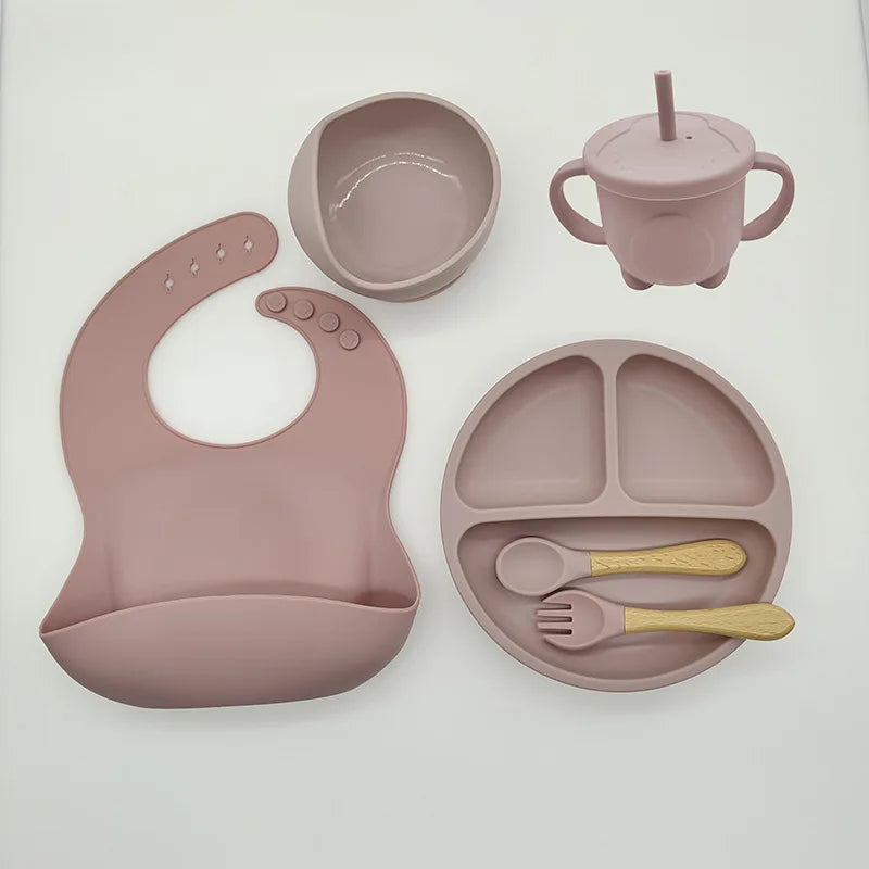 BowLift | Silicone Feeding Set for Babies in a Stylish Edition