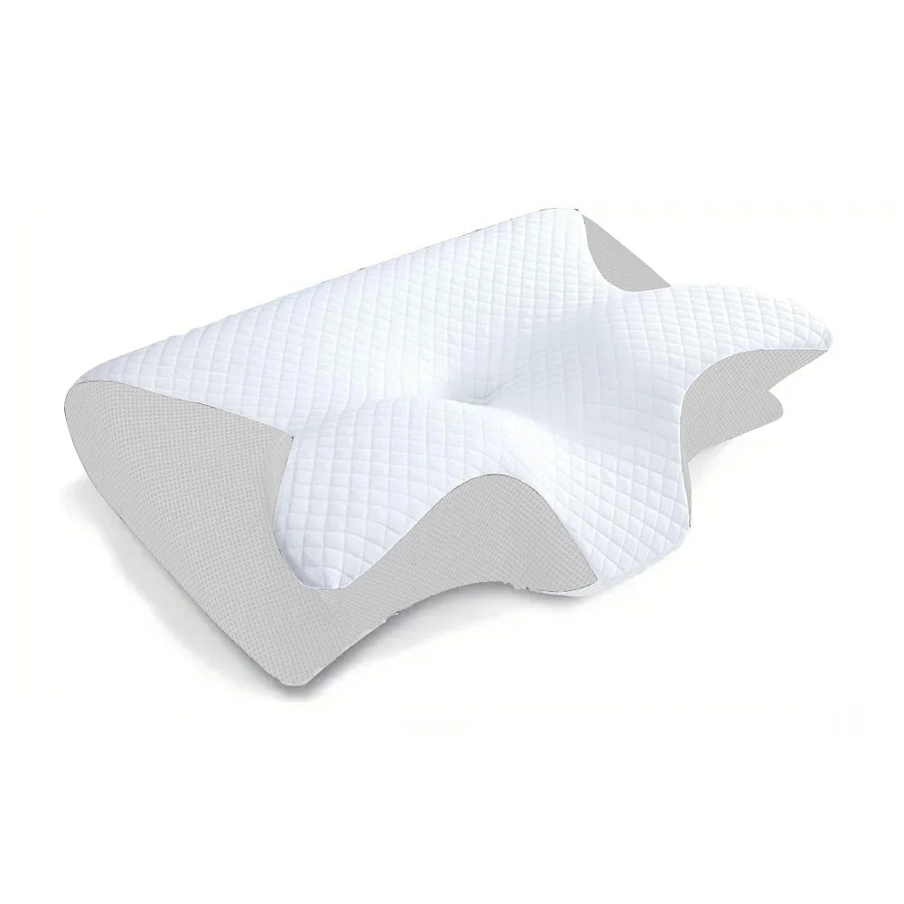 BowLift | 2-in-1 Memory Foam Cervical Pillow with Ergonomic Contour Design – RestAlign