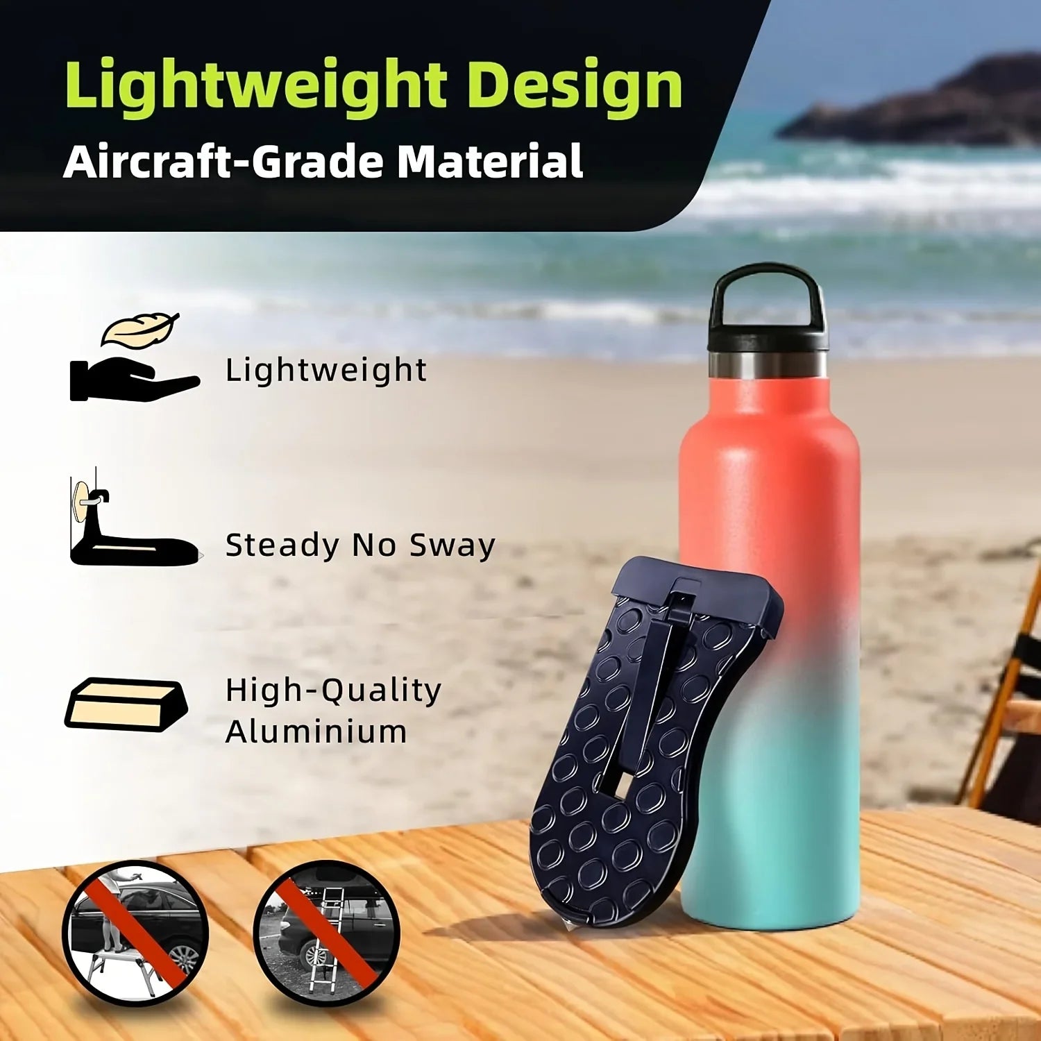 BowLift | Anti-slip Car Roof Ease Step