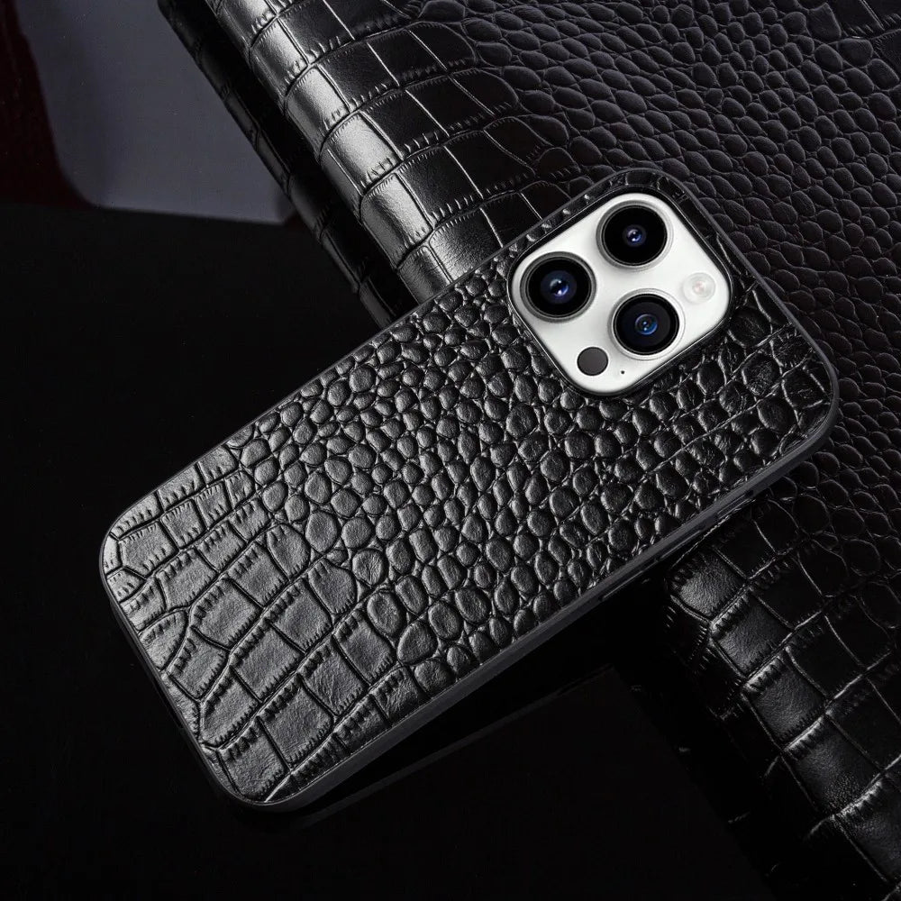 BowLift | Cosmo genuine leather iPhone case