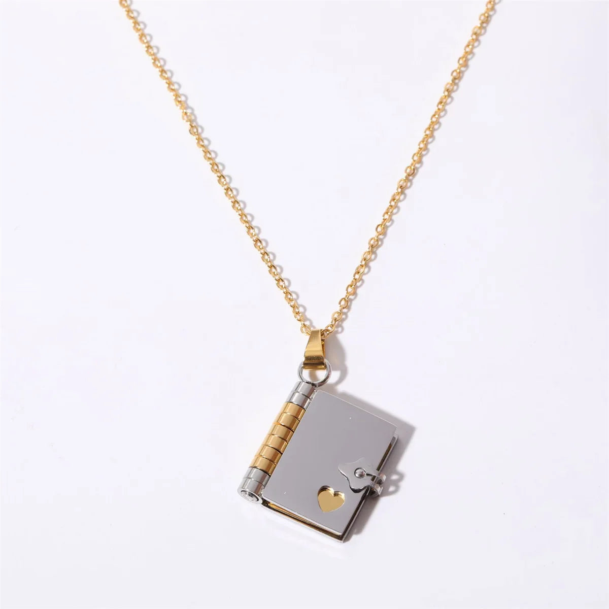 BowLift | Couple Book Pendant Necklace