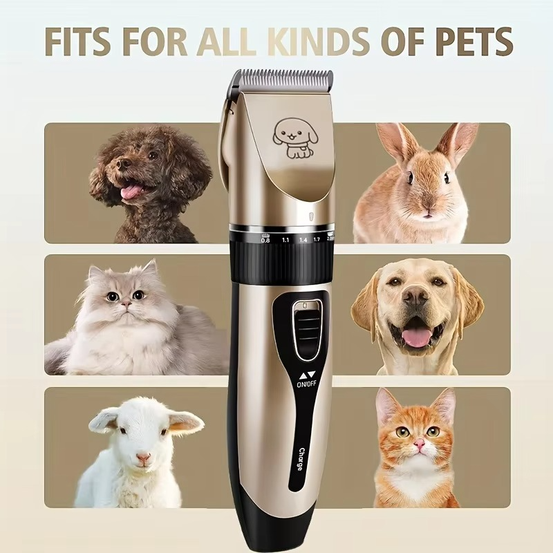 BowLift | Cordless Pet Hair Trimmer Kit for Dogs and Cats – Electric Precision Grooming Clippers