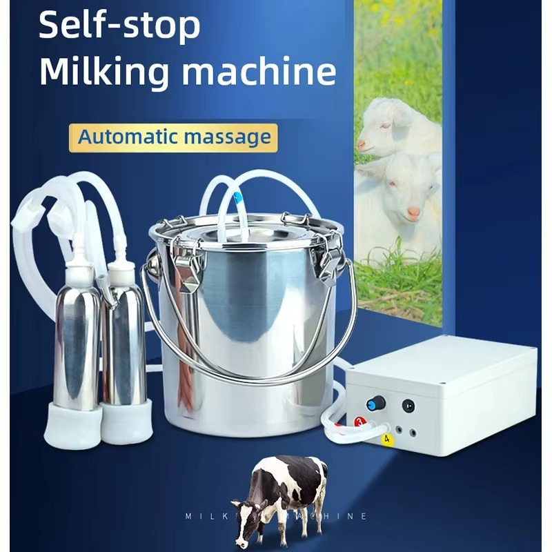 BowLift | Electric Milking Machine with Vacuum Pump for Goats, Sheep, and Cows
