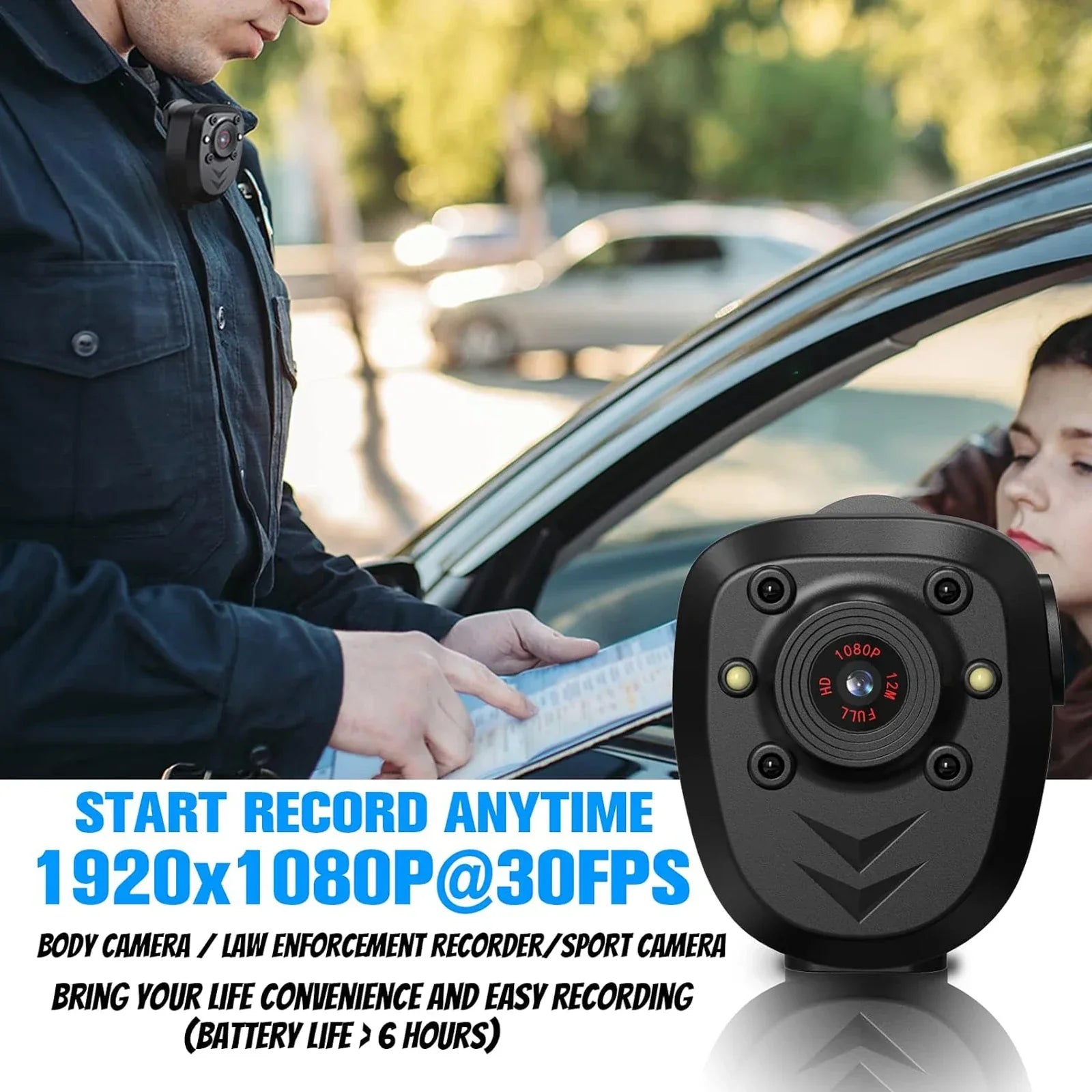 BowLift | Compact View HD Night Vision Mini Secuirty Camera