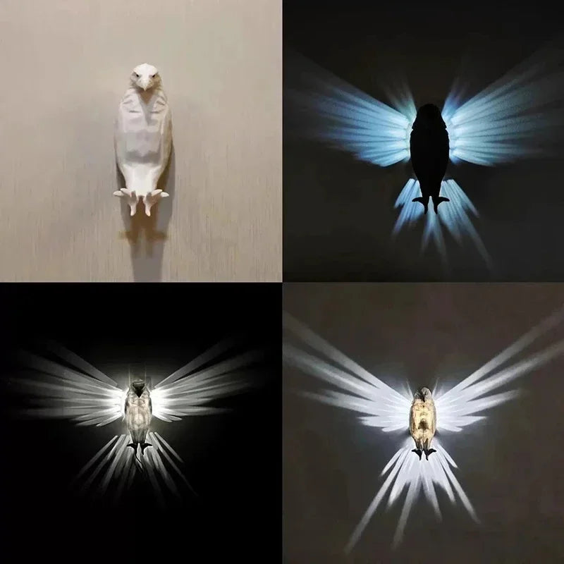 BowLift | 3D Eagle Wall Projection Lamp