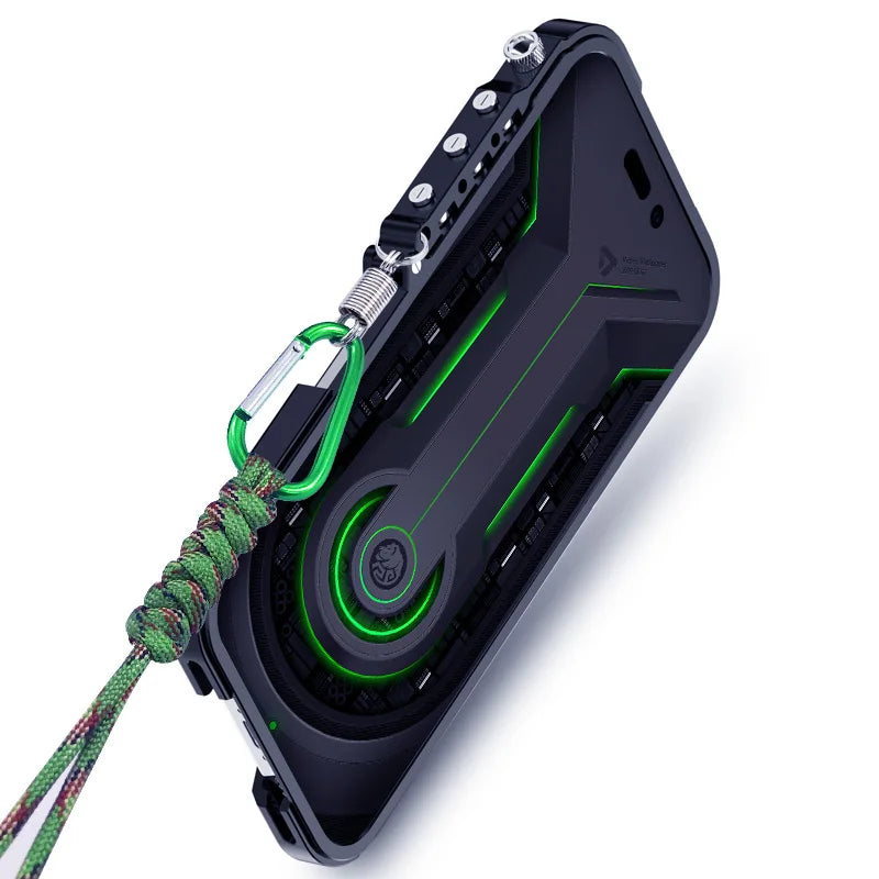 BowLift | Tactical Grip Shockproof Alloy Frame iPhone Case