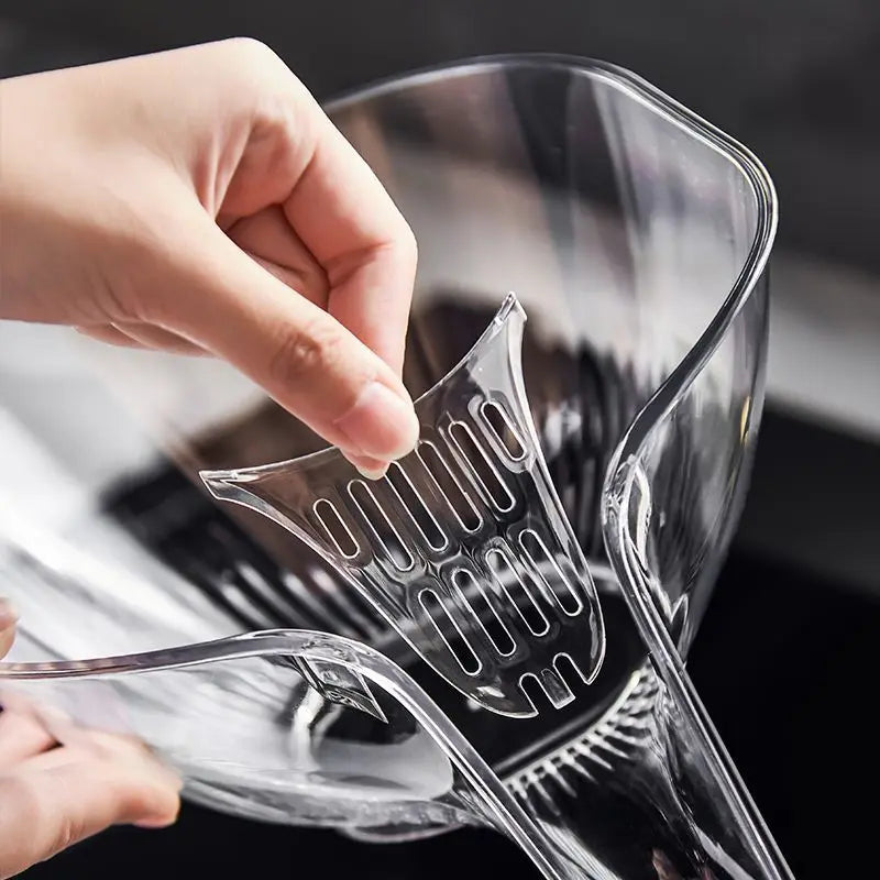 BowLift | Crystal Clear Multifunctional Kitchen Drain Basket