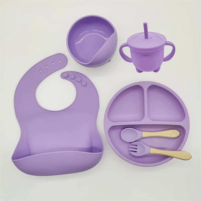 BowLift | Silicone Feeding Set for Babies in a Stylish Edition