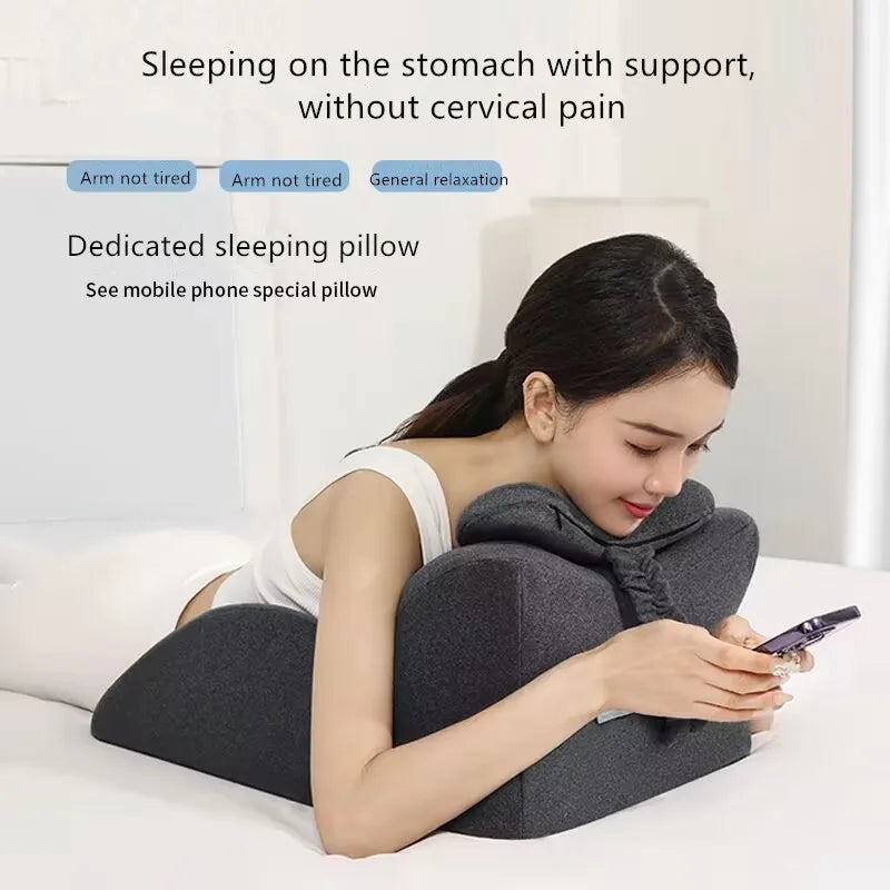 BowLift | Adjustable Lie-On-The-Bed Multitask Pillow