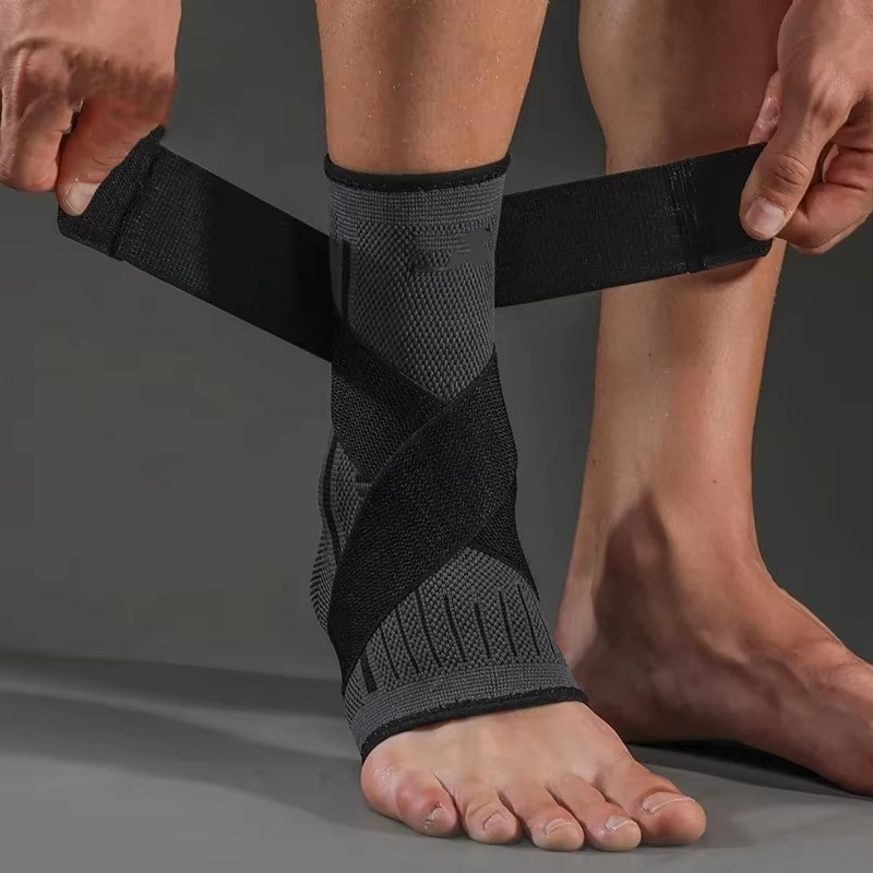 BowLift | Adjustable Compression Ankle Support Brace for Sports and Workout