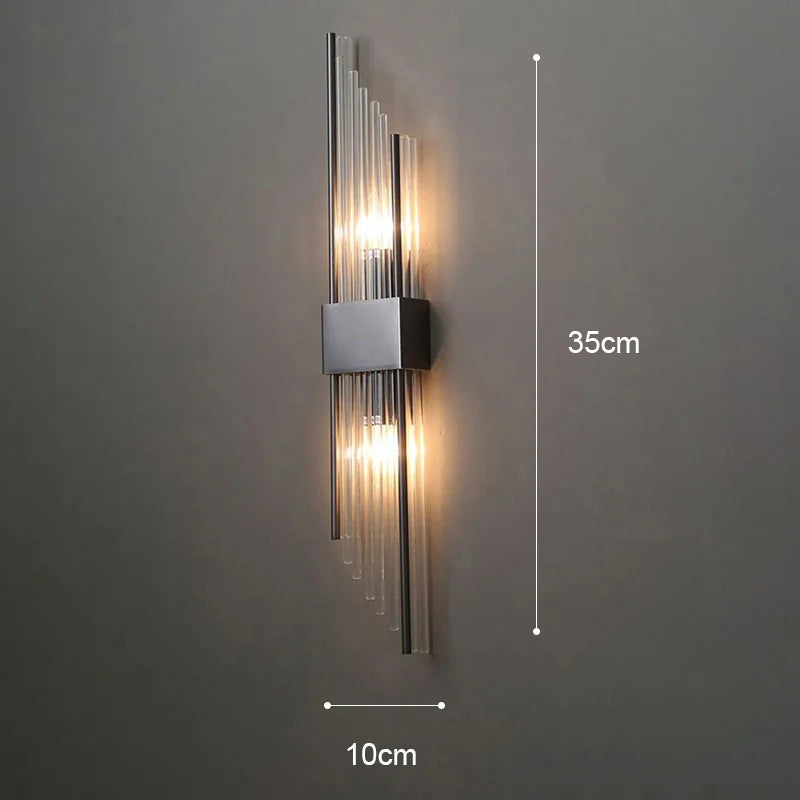 BowLift | Elegant LED Wall Lamp in Gold