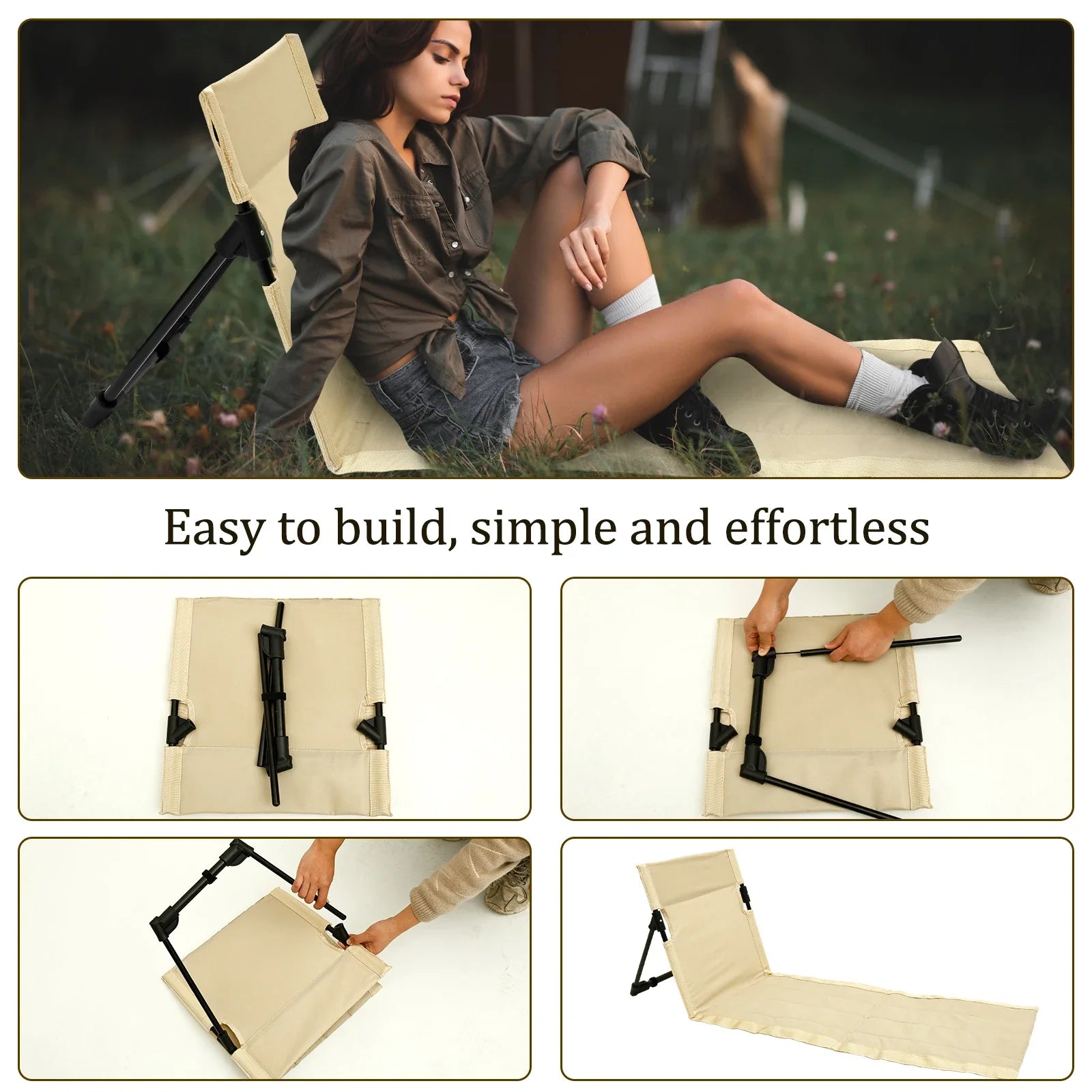 BowLift | Camping Lazy Backrest Cushion
